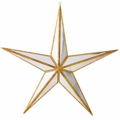 Raz 15" Large Gold Mirrored Star Christmas Ornament 4016149 5 Raz 15" Large Gold Mirrored Star Christmas Ornament 4016149 -Christmas Decoration apicizbjb 44457.1646091862