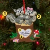 Squirrel Couple On Tree Trunk With Heart Personalized Christmas Ornament OR1890-SQ 2 Squirrel Couple On Tree Trunk With Heart Personalized Christmas Ornament OR1890-SQ -Christmas Decoration apifs1nnm 12905.1646091872