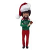Kurt Adler 5" Bob Ross With Santa Hat Christmas Ornament BO1191 -Christmas Decoration apiggprtf 57209.1646091869