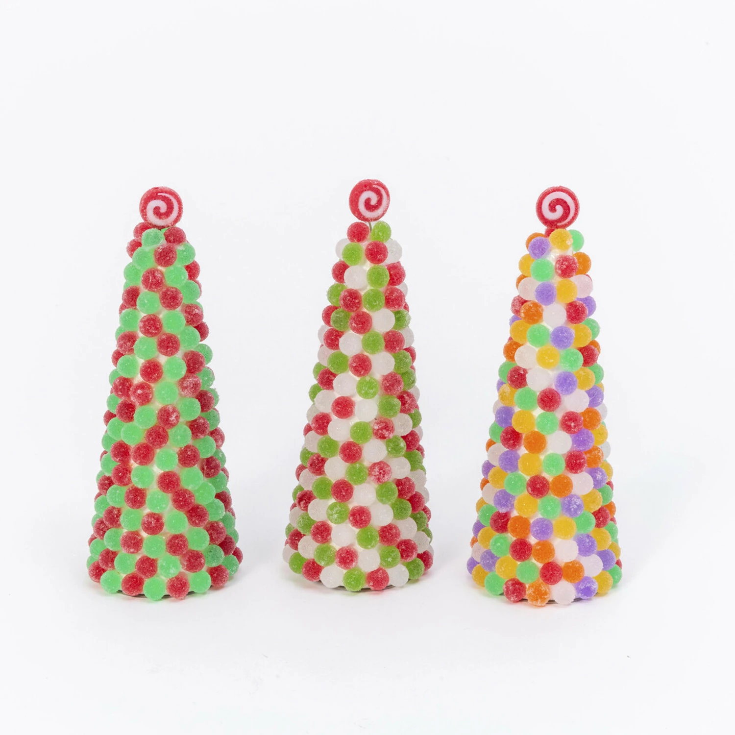 10" Holiday Gumdrop Christmas Tree Figure 2548840 3 10" Holiday Gumdrop Christmas Tree Figure 2548840