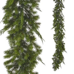 Raz 9' Green Mixed Cedar And Pine Christmas Garland G4152043 -Christmas Decoration apin5h5x4 19366.1646091905