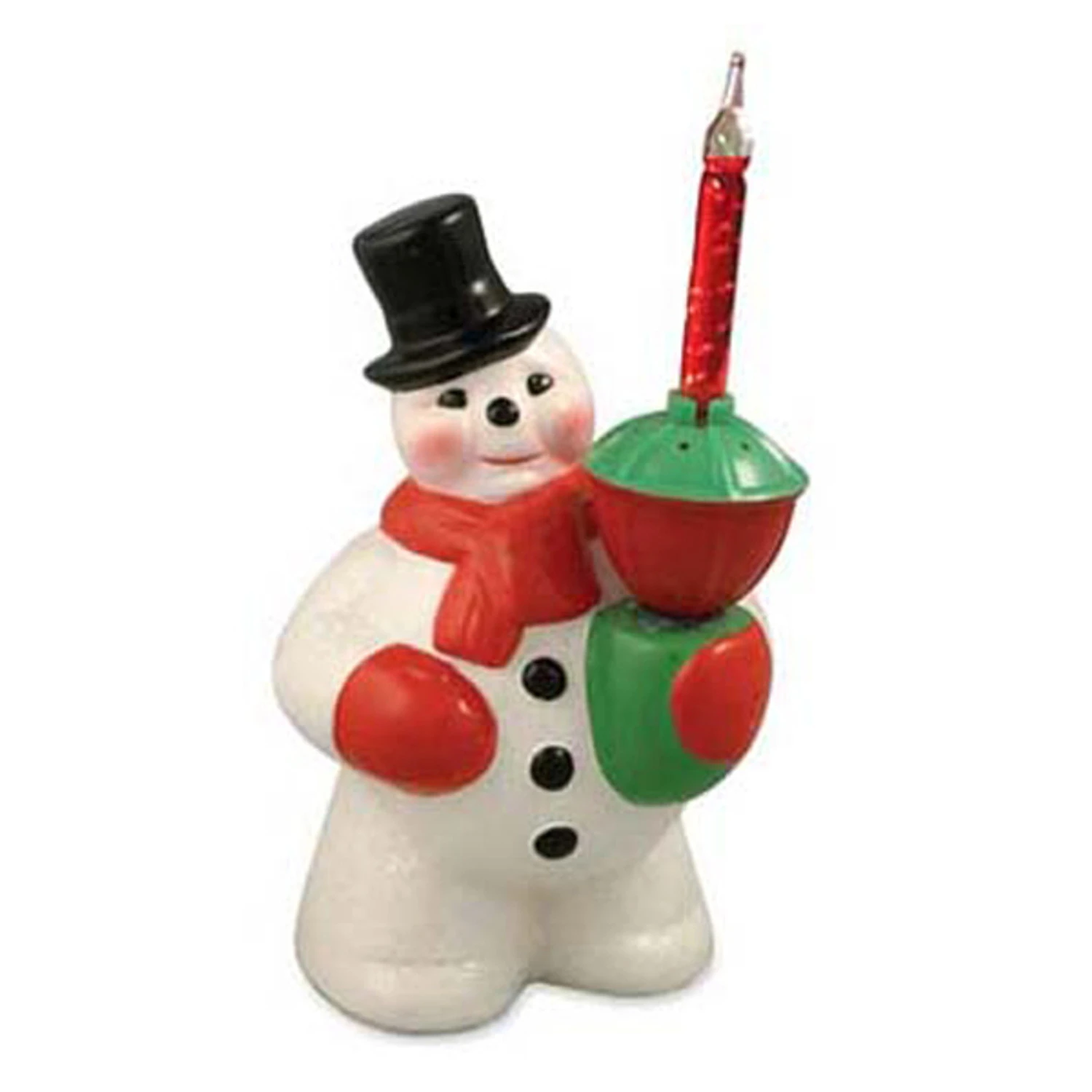Bethany Lowe Snowman Figure With Bubble Light LG9866 4 Bethany Lowe Snowman Figure With Bubble Light LG9866 - Image 2