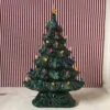 Large Flat Ceramic Lighted Window Or Mantel Christmas Tree 19" -Christmas Decoration apip5qhm1 35392.1646091897