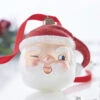 Raz 4" Eric Cortina Winking Santa Glass Christmas Ornament 4053132 -Christmas Decoration apipboioq 70719.1646091865