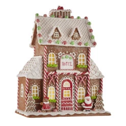 Raz Gingerbread LED Lighted Town Building Christmas Decoration 11 Raz Gingerbread LED Lighted Town Building Christmas Decoration -Christmas Decoration apiry12ve 51667.1646091930