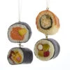 Kurt Adler 3.5" Sushi Roll Christmas Ornament D3693 -Christmas Decoration apivo73te 07578.1646091913