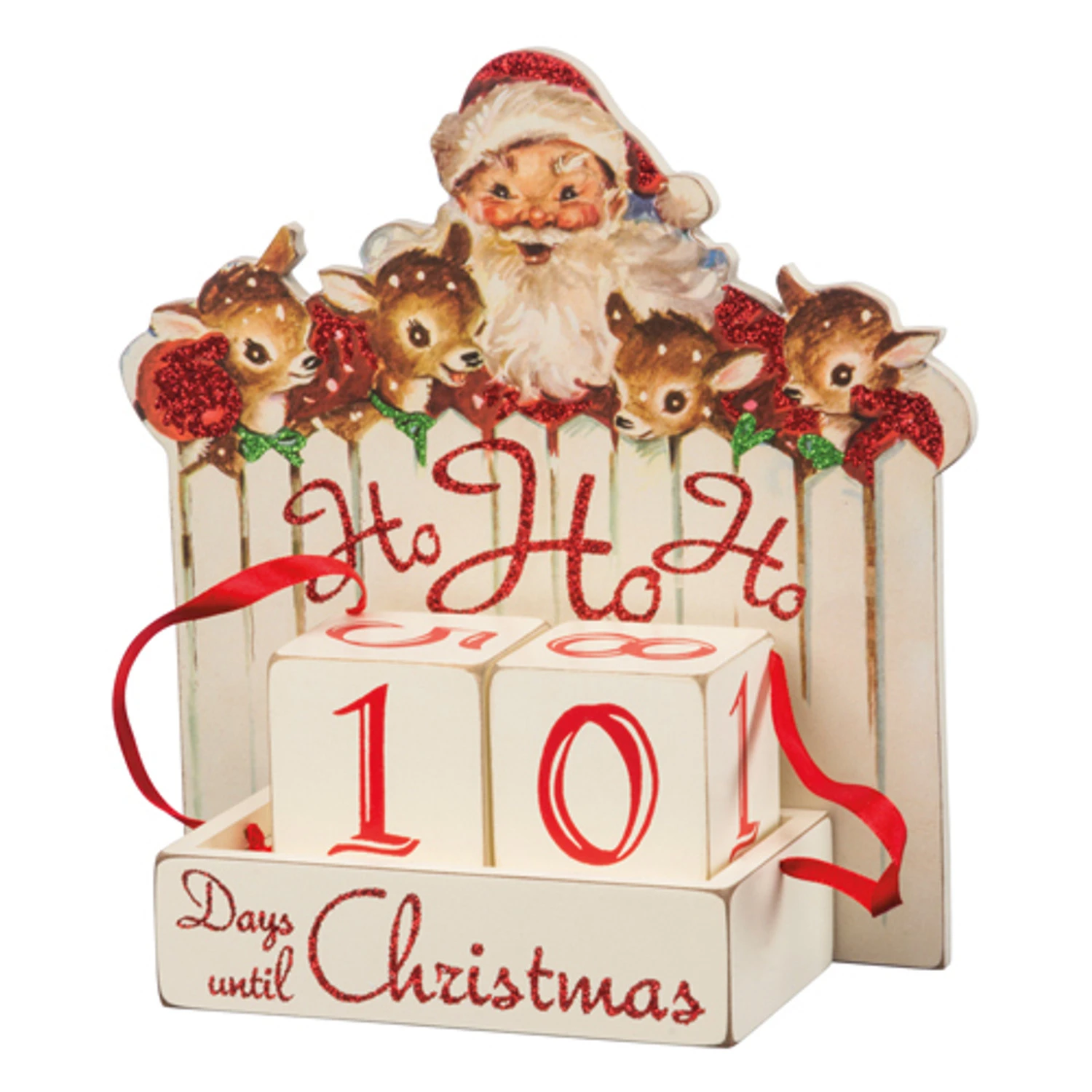 7" Primitives By Kathy Ho Ho Ho Wooden Christmas Countdown Blocks 32277 3 7" Primitives By Kathy Ho Ho Ho Wooden Christmas Countdown Blocks 32277