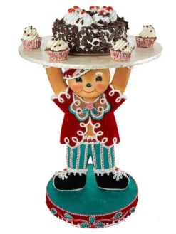 Katherine's Collection 20.5" Gingerbread Forrest Gingerbread Man Platter 28-128130 9 Katherine's Collection 20.5" Gingerbread Forrest Gingerbread Man Platter 28-128130 -Christmas Decoration apiwubl2f 09785.1646091895