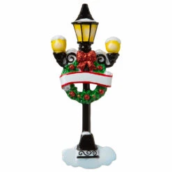 Holiday Light Post Personalized Christmas Ornament OR1862 -Christmas Decoration apiyaickd 18900.1646091907