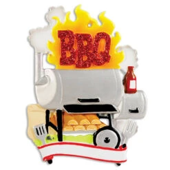 Barbecue Smoker Personalized Christmas Ornament -Christmas Decoration apiz1oqxi 58647.1666293683