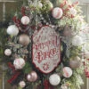 Raz 24" Mixed Peppermint Ball Ornament Christmas Wreath W4102368 -Christmas Decoration apizayfmi 01812.1646091966