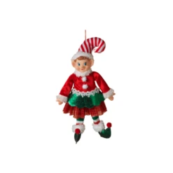 10.75" Metallic Red And White Elf Christmas Ornament 2617580 7 10.75" Metallic Red And White Elf Christmas Ornament 2617580 -Christmas Decoration apizy7k89 19110.1646091945
