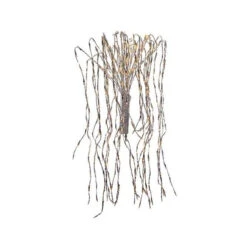 Lumineo 440 Micro LED Warm White Cascading Flashing Lights Silver Wire