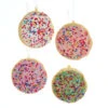 Kurt Adler 3" Sugar Cookie Christmas Ornament Set D4091 -Christmas Decoration d4091 08963.1677610858