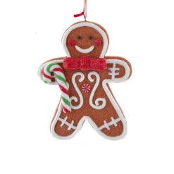 Kurt Adler 4.85" Set Of 4 Claydough Cookie Christmas Ornament D4156 -Christmas Decoration d4156c 29243.1677688128