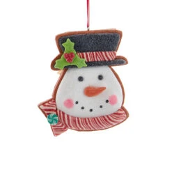 Kurt Adler 4.85" Set Of 4 Claydough Cookie Christmas Ornament D4156 -Christmas Decoration d4156d 71290.1677688123