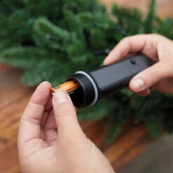 Lumineo 96 LED Battery Operated Multi Color Twinkle Lights Black Wire -Christmas Decoration lumineo battery 04643.1665773814