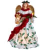 Kurt Adler 16" Pre-Lit Holiday Formal Angel Tree Topper UL2240 -Christmas Decoration ul2240 12166.1678131711