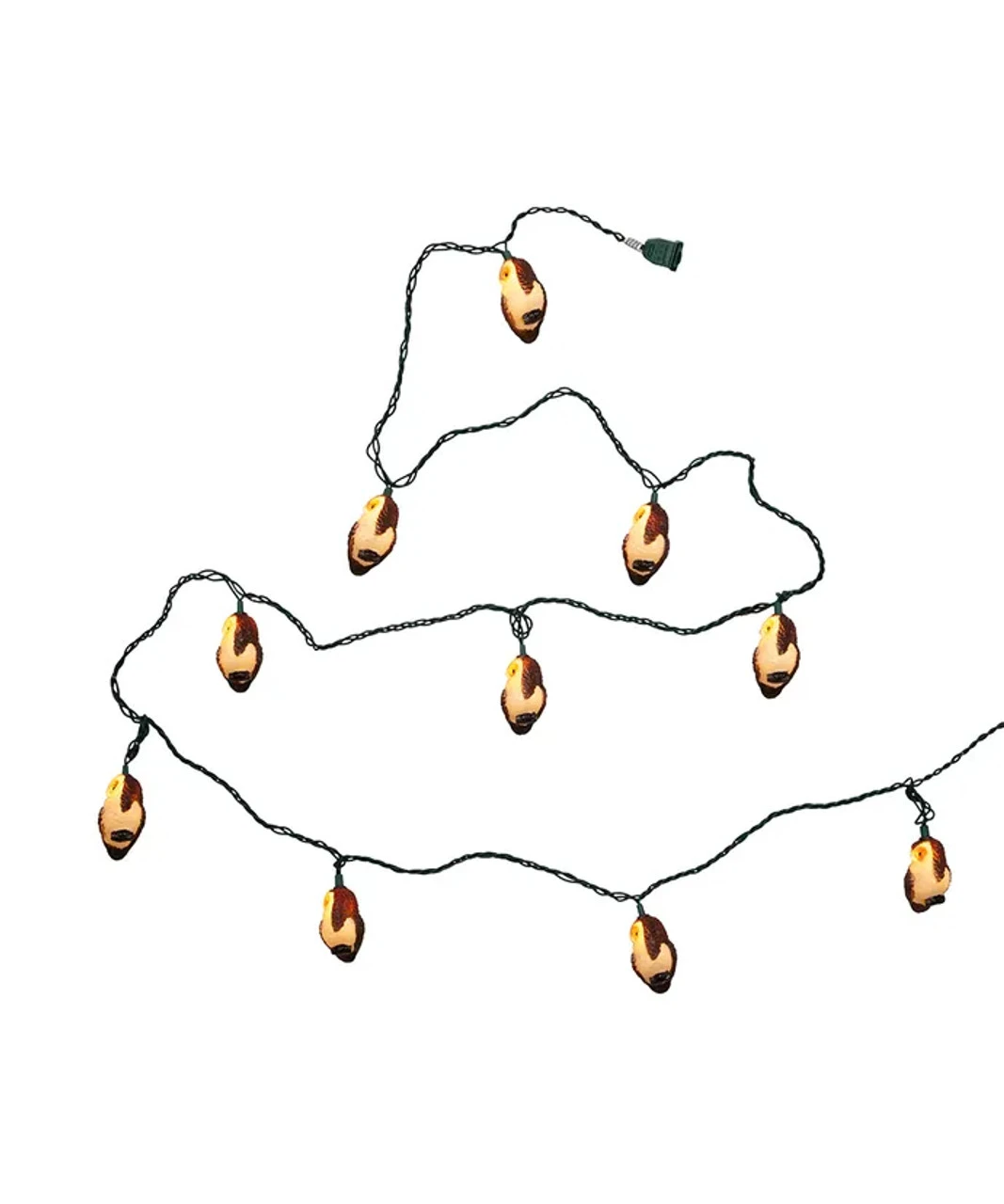 Kurt Adler Light Brown Owl Novelty Light Set 4 Kurt Adler Light Brown Owl Novelty Light Set - Image 2