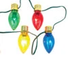 Kurt Adler Multicolor Giant C7 Bulb Novelty Light Set -Christmas Decoration ul4346m 26953.1654604623